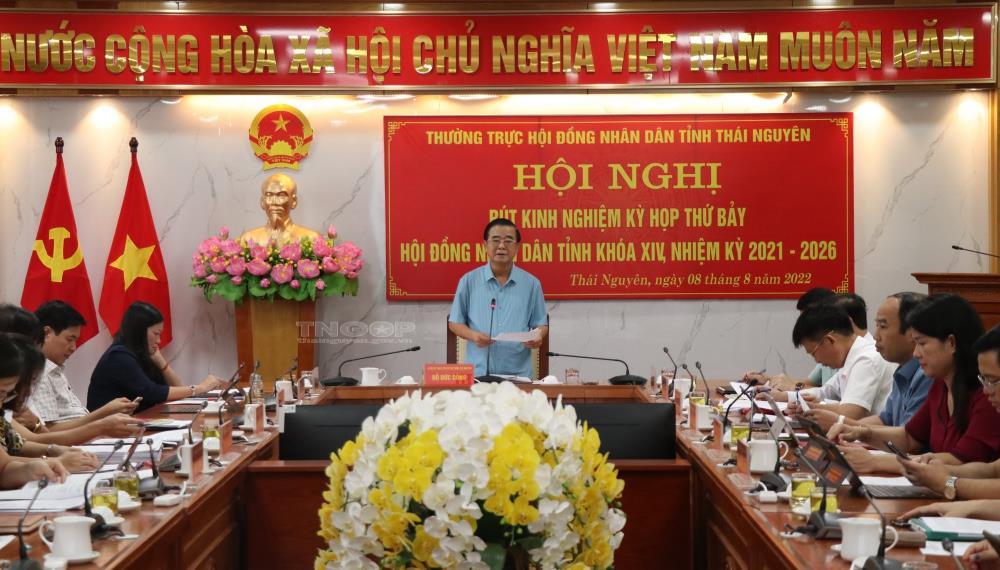 Thường trực HĐND tỉnh rút kinh nghiệm Kỳ họp thứ 7, HĐND tỉnh khóa XIV